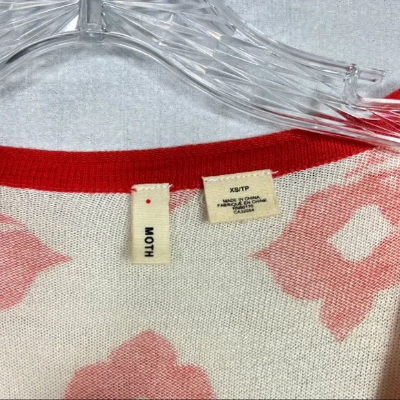 ❌SOLD❌Moth Patterned Cardigan Sweater - Picture 3 of 5